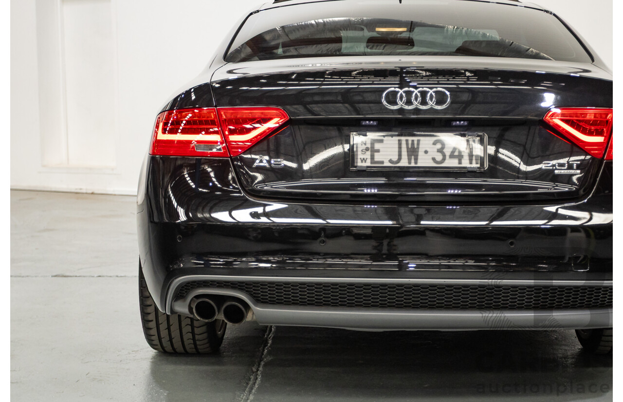 4/2013 Audi A5 2.0 TFSI Quattro (AWD) 8T MY13 2D Coupe Phantom Black Turbo 2.0L