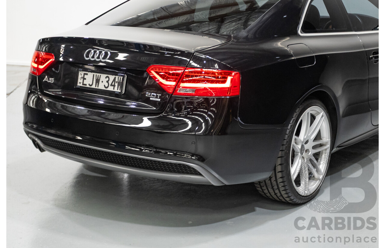 4/2013 Audi A5 2.0 TFSI Quattro (AWD) 8T MY13 2D Coupe Phantom Black Turbo 2.0L