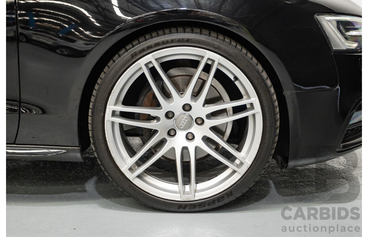 4/2013 Audi A5 2.0 TFSI Quattro (AWD) 8T MY13 2D Coupe Phantom Black Turbo 2.0L