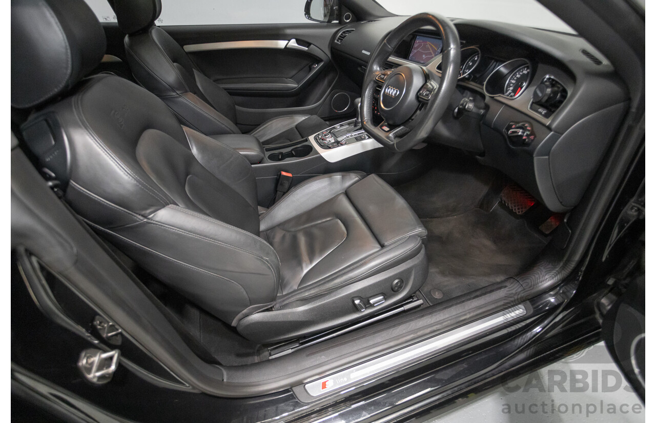 4/2013 Audi A5 2.0 TFSI Quattro (AWD) 8T MY13 2D Coupe Phantom Black Turbo 2.0L