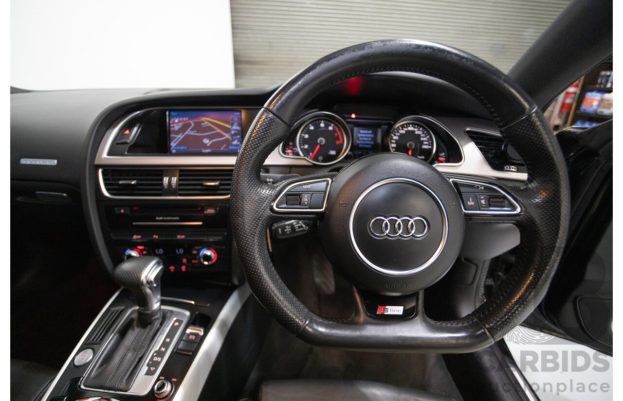 4/2013 Audi A5 2.0 TFSI Quattro (AWD) 8T MY13 2D Coupe Phantom Black Turbo 2.0L