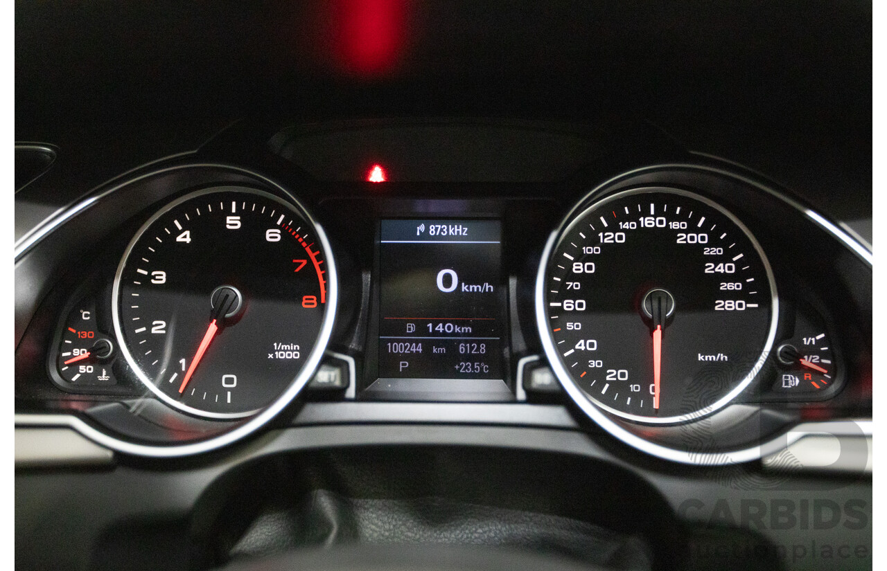 4/2013 Audi A5 2.0 TFSI Quattro (AWD) 8T MY13 2D Coupe Phantom Black Turbo 2.0L