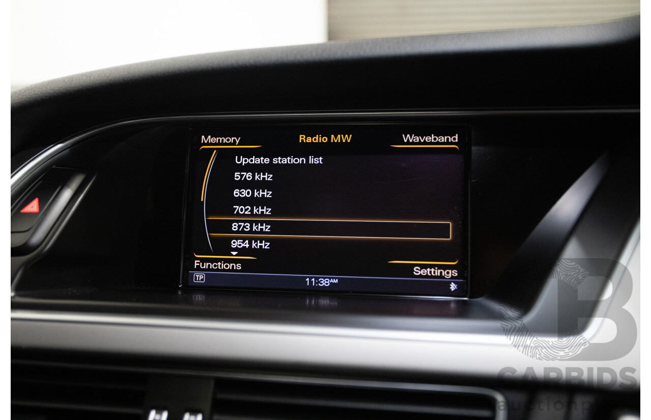 4/2013 Audi A5 2.0 TFSI Quattro (AWD) 8T MY13 2D Coupe Phantom Black Turbo 2.0L