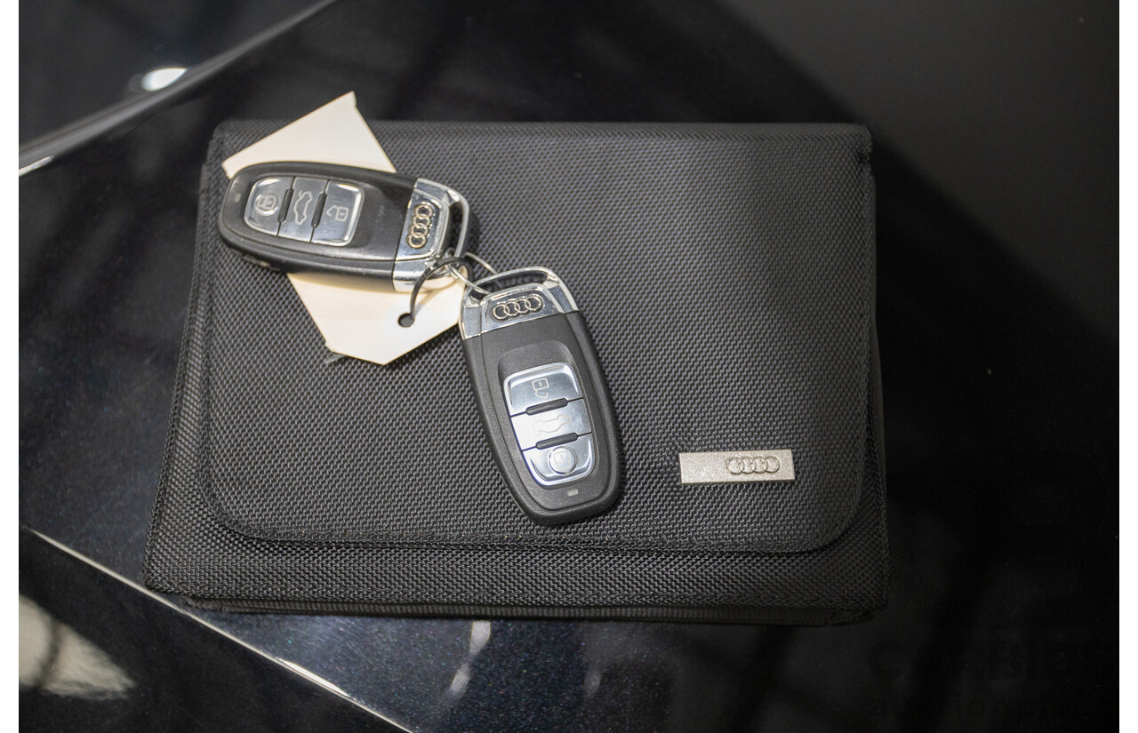 4/2013 Audi A5 2.0 TFSI Quattro (AWD) 8T MY13 2D Coupe Phantom Black Turbo 2.0L