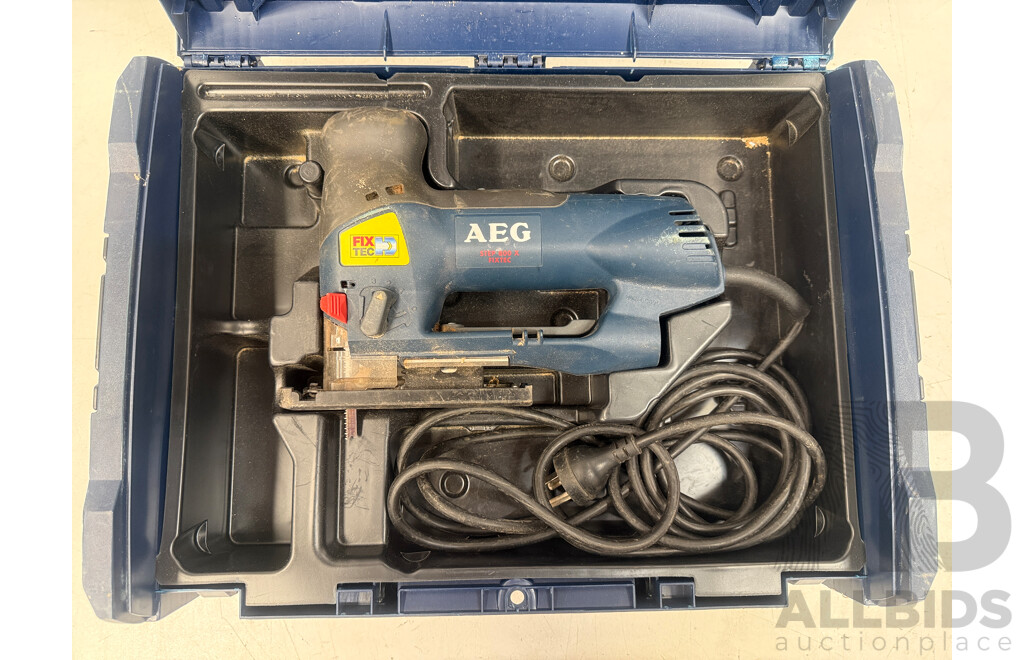 AEG Step 800X Fixtec Corded Jigsaw