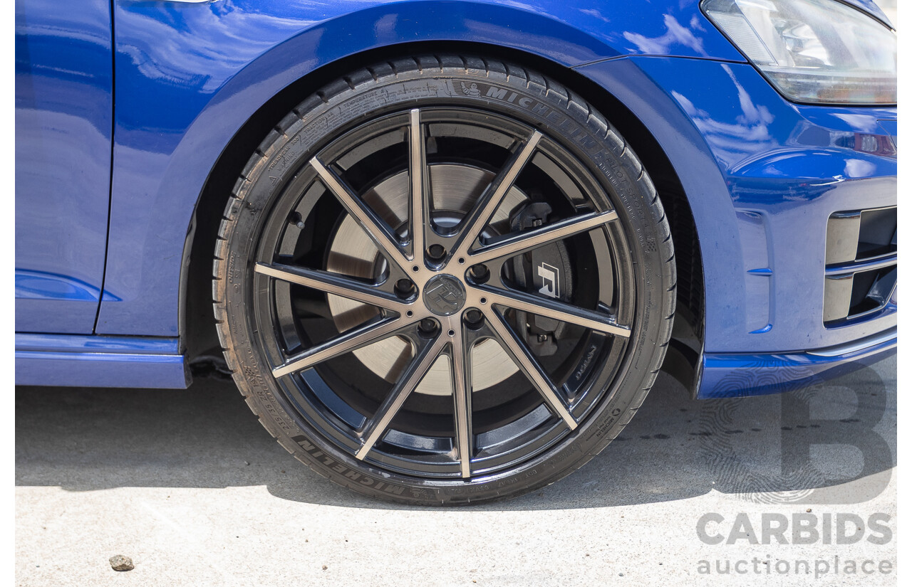 8/2016 Volkswagen Golf R (AWD) AU MY17 5D Hatchback Lapiz Blue Metallic Turbo 2.0L
