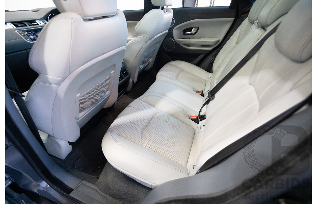 8/2016 Range Rover Evoque TD4 180 HSE Dynamic (AWD) LV MY17 5D Wagon Waitomo Grey Turbo Diesel 2.0L