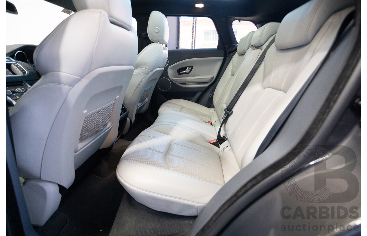 8/2016 Range Rover Evoque TD4 180 HSE Dynamic (AWD) LV MY17 5D Wagon Waitomo Grey Turbo Diesel 2.0L