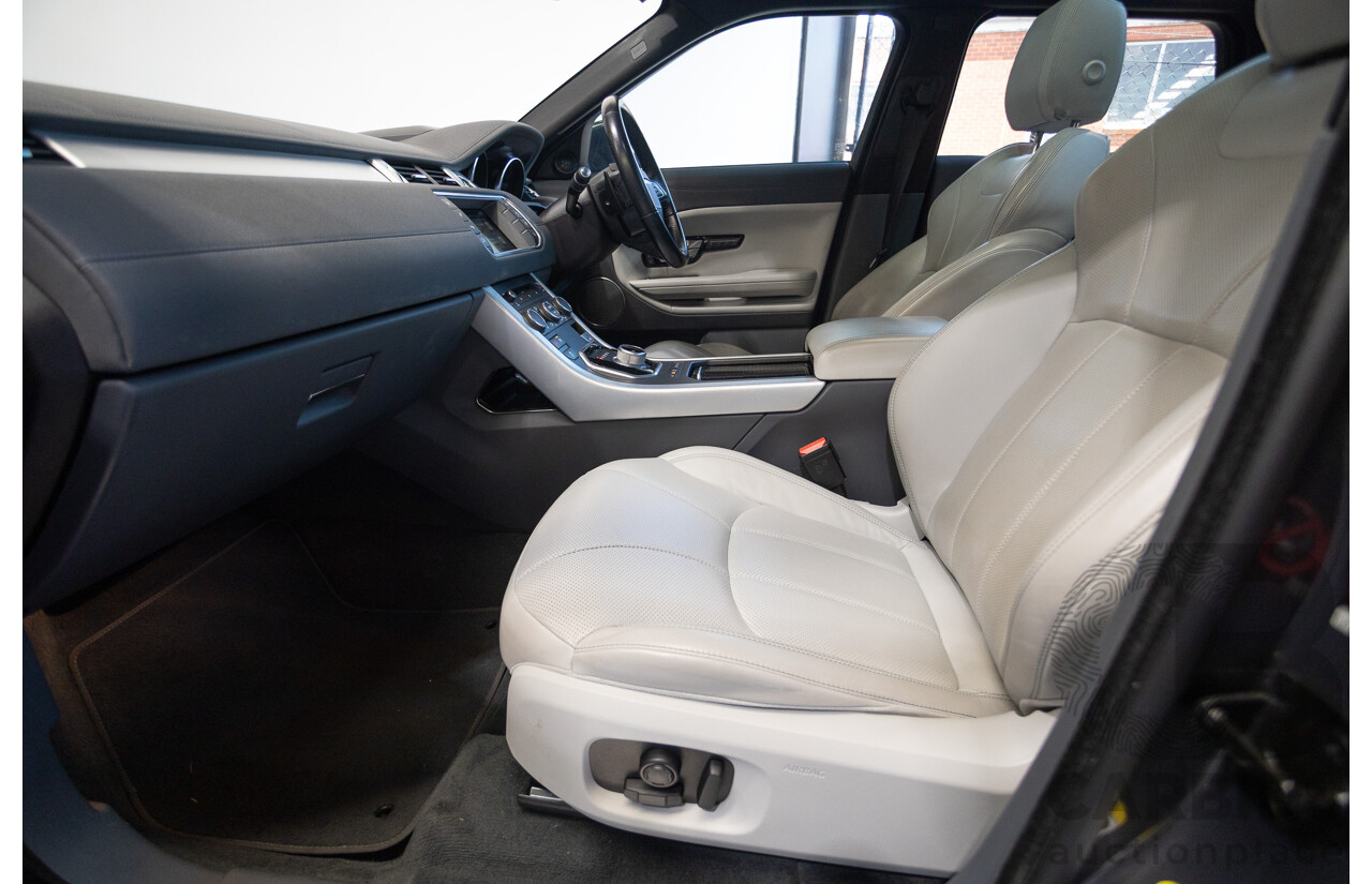 8/2016 Range Rover Evoque TD4 180 HSE Dynamic (AWD) LV MY17 5D Wagon Waitomo Grey Turbo Diesel 2.0L