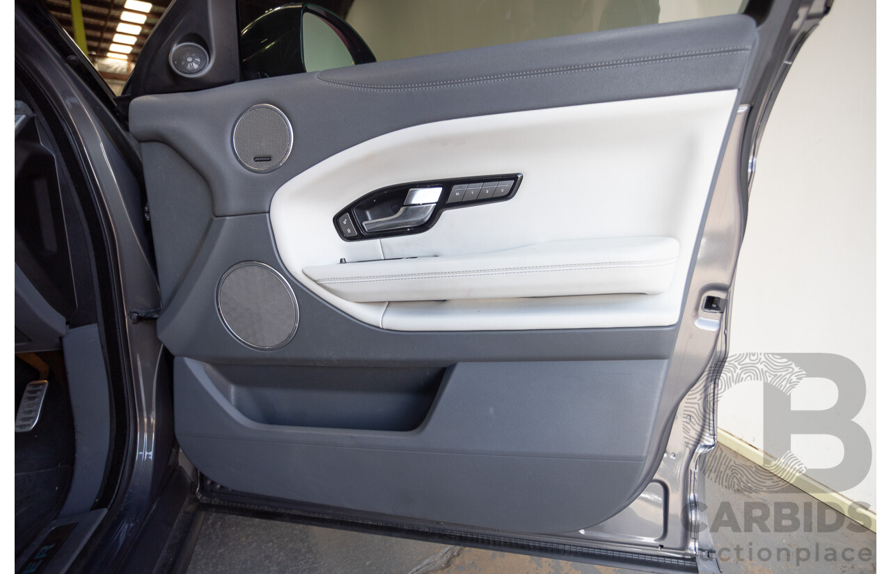 8/2016 Range Rover Evoque TD4 180 HSE Dynamic (AWD) LV MY17 5D Wagon Waitomo Grey Turbo Diesel 2.0L