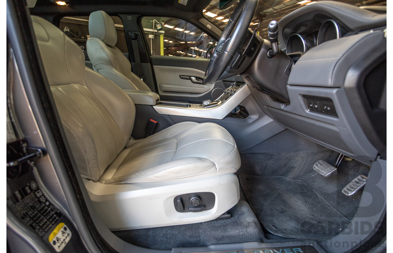 8/2016 Range Rover Evoque TD4 180 HSE Dynamic (AWD) LV MY17 5D Wagon Waitomo Grey Turbo Diesel 2.0L