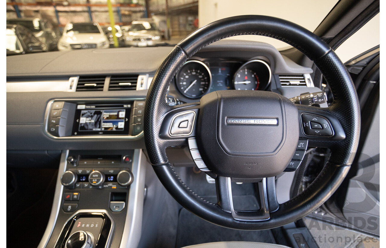 8/2016 Range Rover Evoque TD4 180 HSE Dynamic (AWD) LV MY17 5D Wagon Waitomo Grey Turbo Diesel 2.0L
