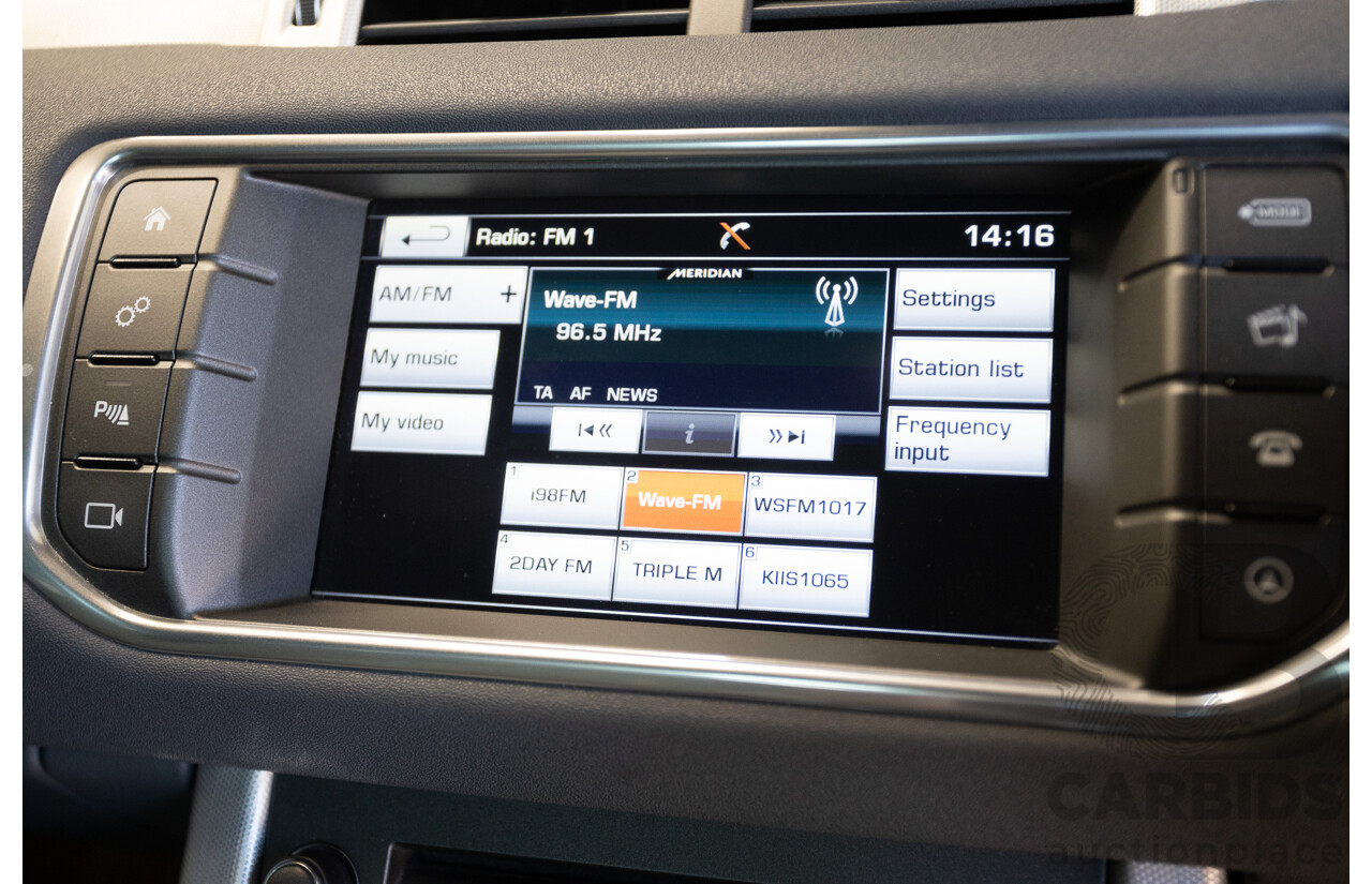 8/2016 Range Rover Evoque TD4 180 HSE Dynamic (AWD) LV MY17 5D Wagon Waitomo Grey Turbo Diesel 2.0L