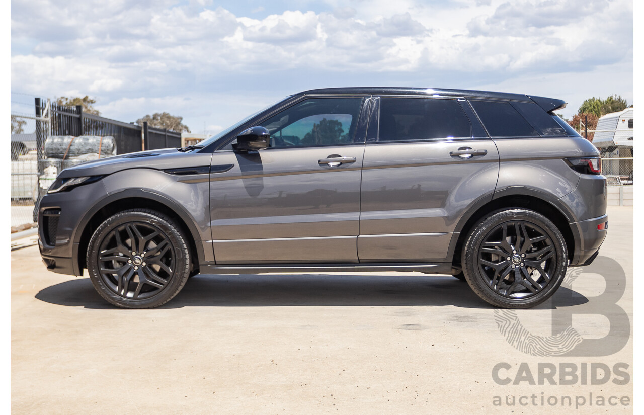 8/2016 Range Rover Evoque TD4 180 HSE Dynamic (AWD) LV MY17 5D Wagon Waitomo Grey Turbo Diesel 2.0L