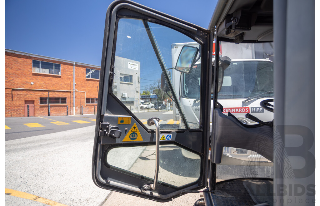Circa 2009 Green Machine 636HS Air Sweeper (Enclosed A/C Cab)