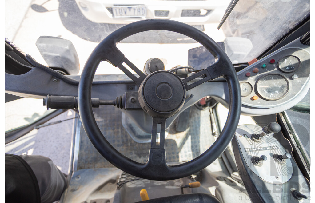 Circa 2009 Green Machine 636HS Air Sweeper (Enclosed A/C Cab)