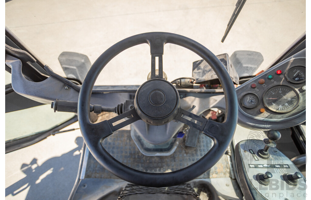 Circa 2009 Green Machine 636HS Air Sweeper (Enclosed A/C Cab)