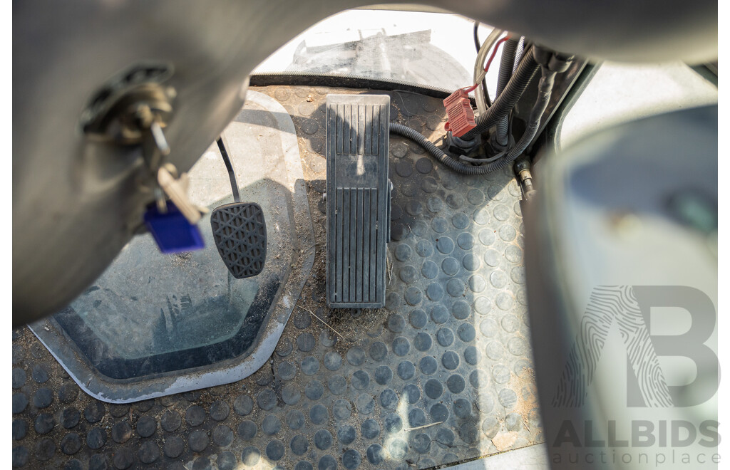 Circa 2009 Green Machine 636HS Air Sweeper (Enclosed A/C Cab)