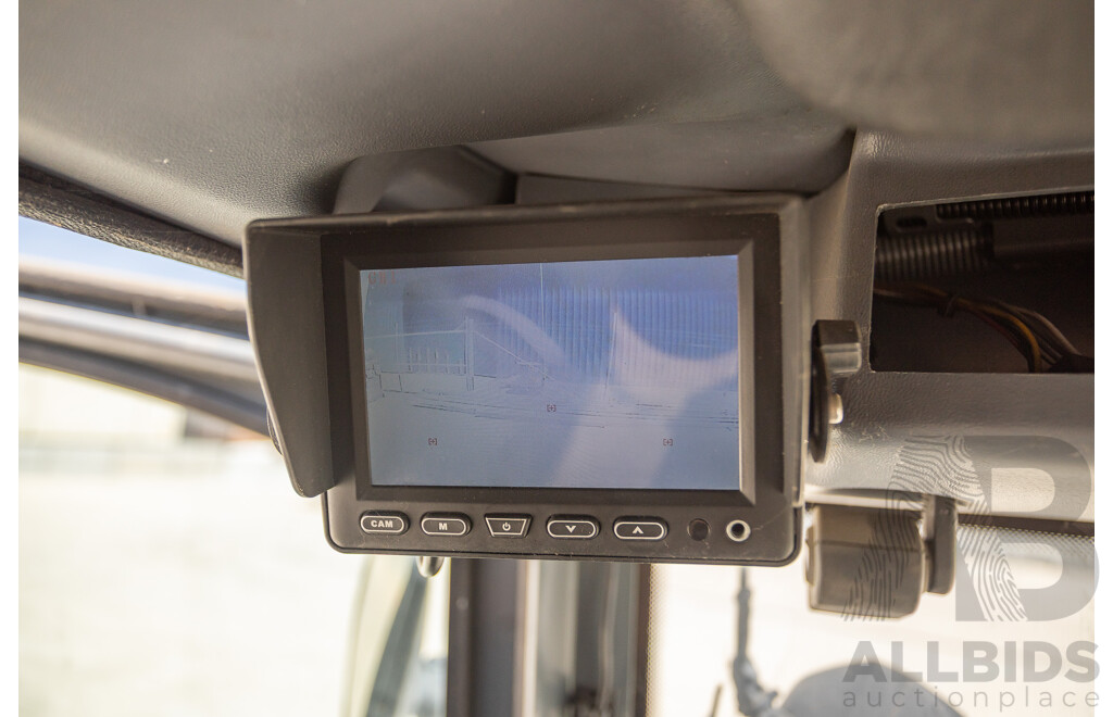 Circa 2009 Green Machine 636HS Air Sweeper (Enclosed A/C Cab)