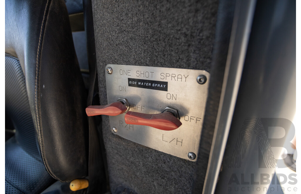 Circa 2009 Green Machine 636HS Air Sweeper (Enclosed A/C Cab)