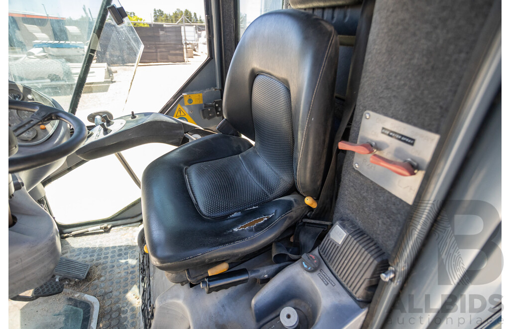 Circa 2009 Green Machine 636HS Air Sweeper (Enclosed A/C Cab)