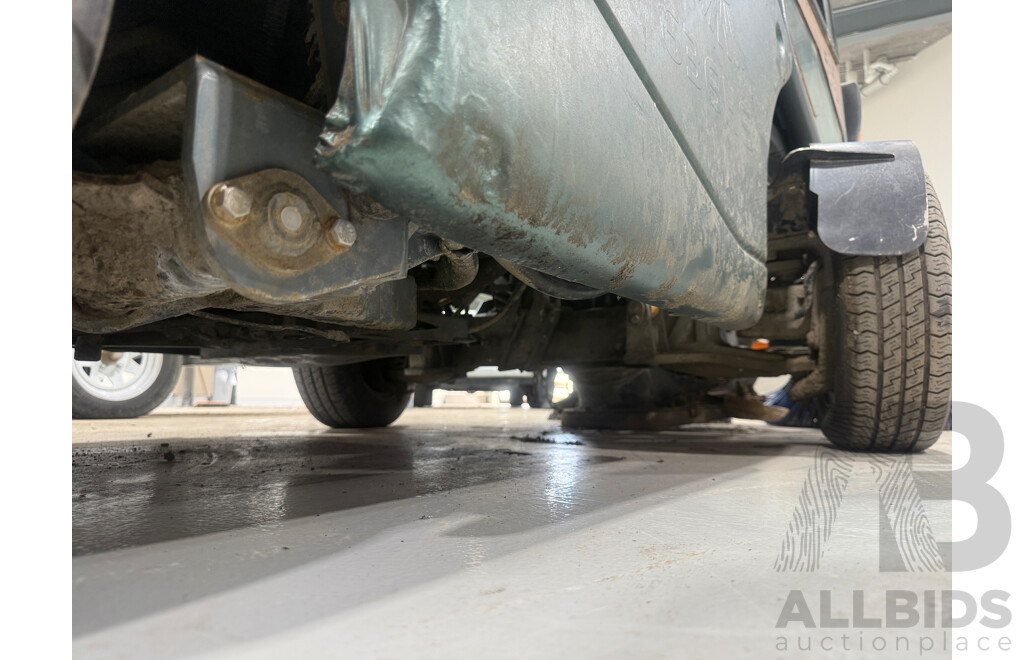 Circa 2009 Green Machine 636HS Air Sweeper (Enclosed A/C Cab)