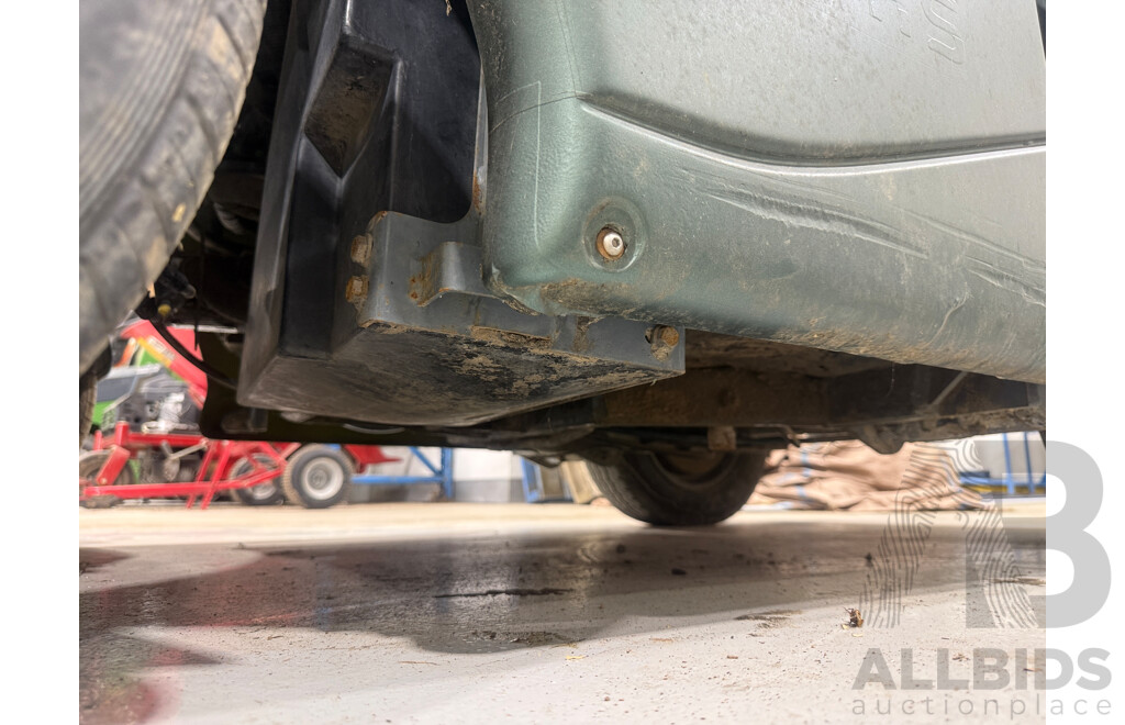 Circa 2009 Green Machine 636HS Air Sweeper (Enclosed A/C Cab)