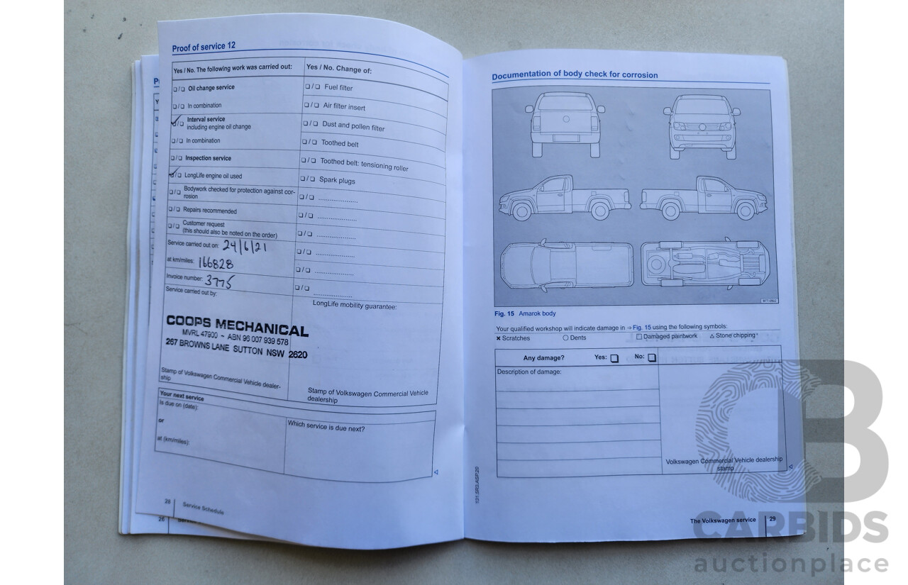 8/2013 Volkswagen Amarok Tdi400 Ultimate (4x4) 2H MY13 Dual Cab Utility Brown 2.0L