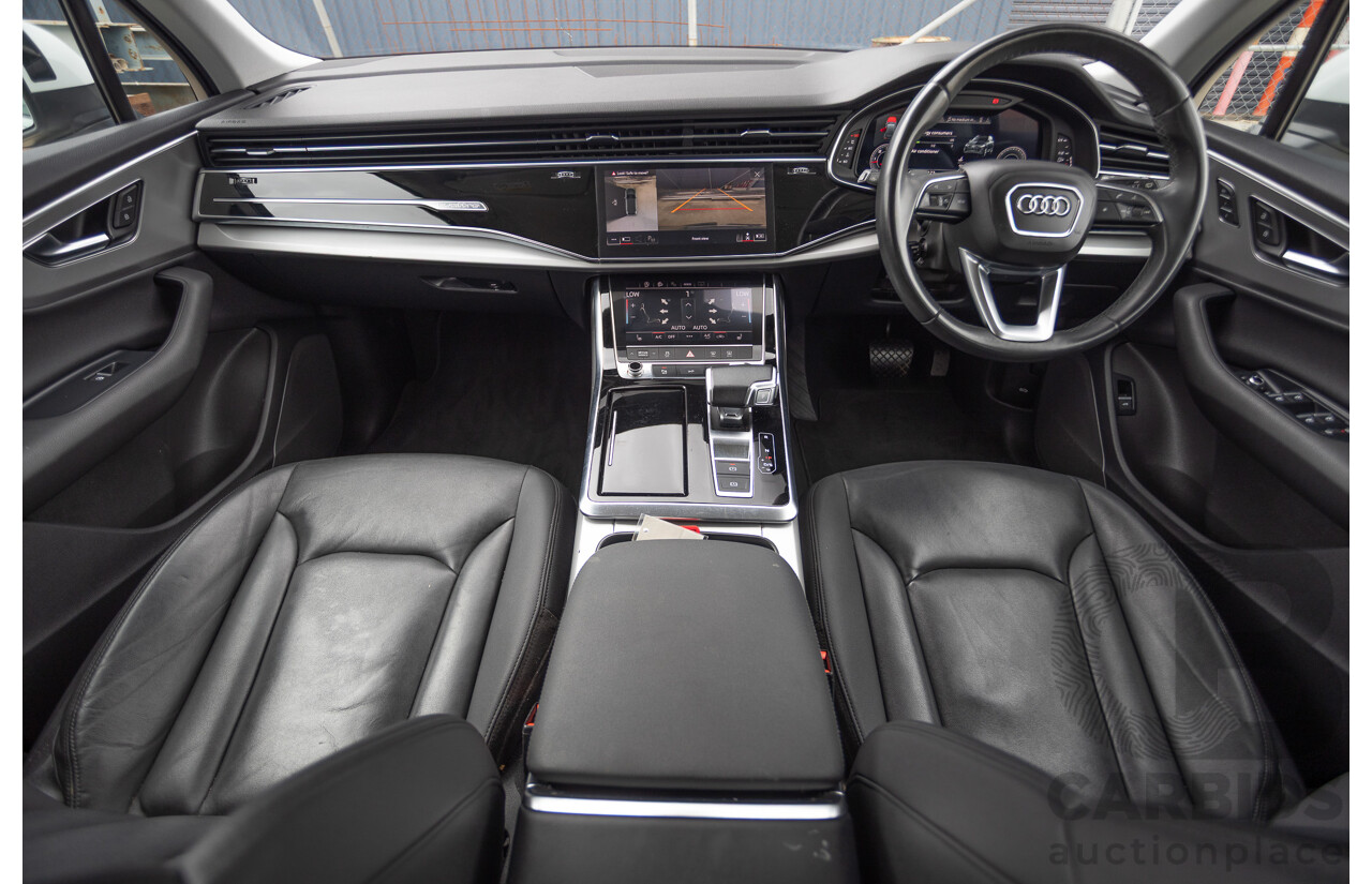 8/2021 Audi Q7 45 TDI Quattro MHEV (AWD) 4M MY22 4D Wagon Pure White Turbo Diesel 3.0L 7 seater - Mild Hybrid