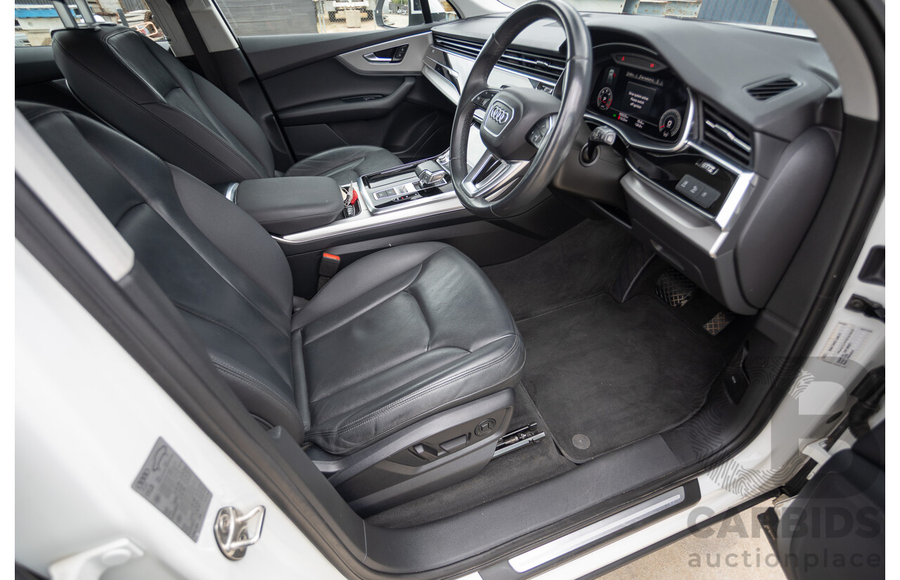 8/2021 Audi Q7 45 TDI Quattro MHEV (AWD) 4M MY22 4D Wagon Pure White Turbo Diesel 3.0L 7 seater - Mild Hybrid