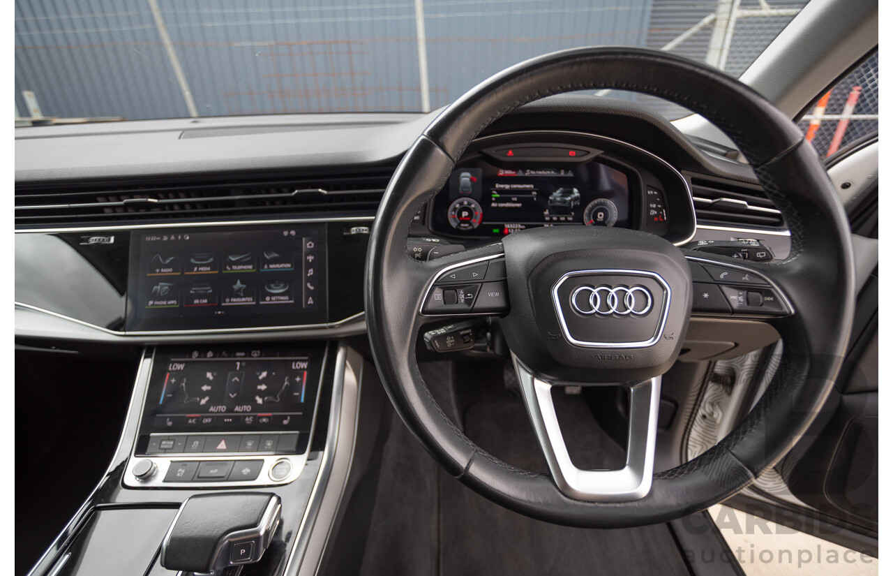 8/2021 Audi Q7 45 TDI Quattro MHEV (AWD) 4M MY22 4D Wagon Pure White Turbo Diesel 3.0L 7 seater - Mild Hybrid