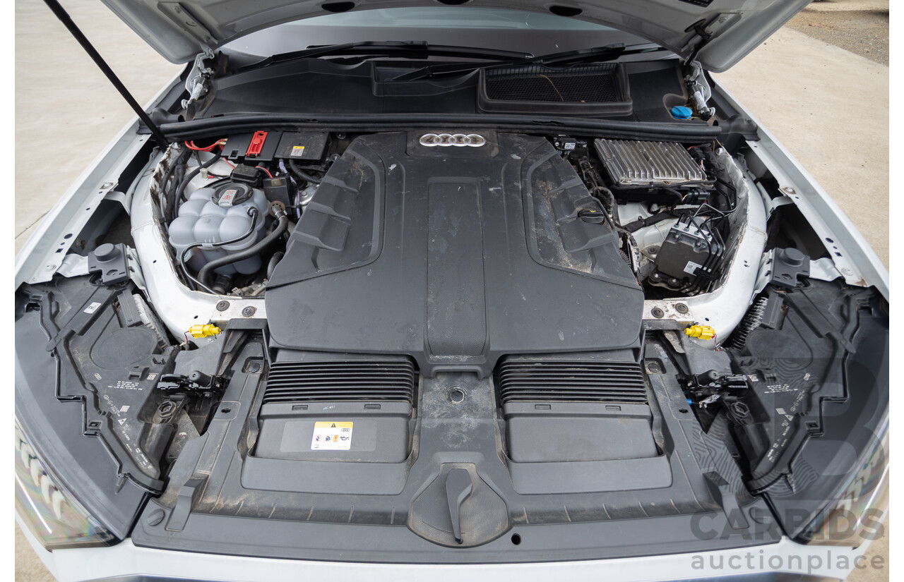 8/2021 Audi Q7 45 TDI Quattro MHEV (AWD) 4M MY22 4D Wagon Pure White Turbo Diesel 3.0L 7 seater - Mild Hybrid