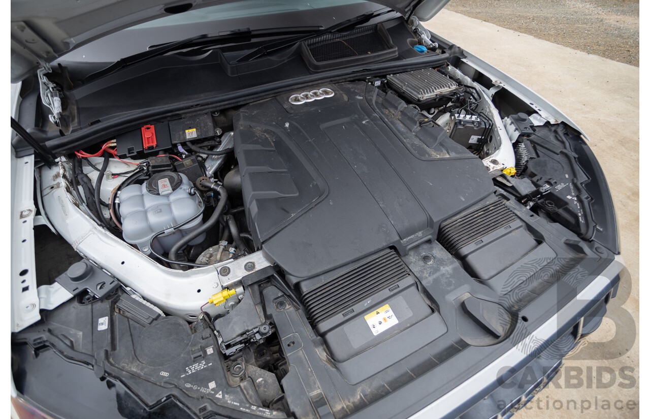 8/2021 Audi Q7 45 TDI Quattro MHEV (AWD) 4M MY22 4D Wagon Pure White Turbo Diesel 3.0L 7 seater - Mild Hybrid