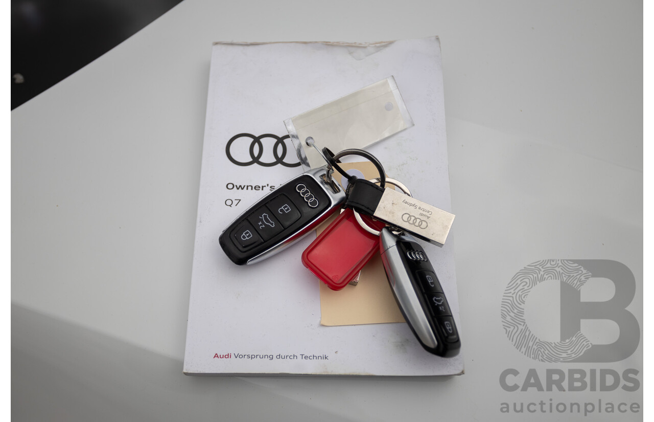 8/2021 Audi Q7 45 TDI Quattro MHEV (AWD) 4M MY22 4D Wagon Pure White Turbo Diesel 3.0L 7 seater - Mild Hybrid