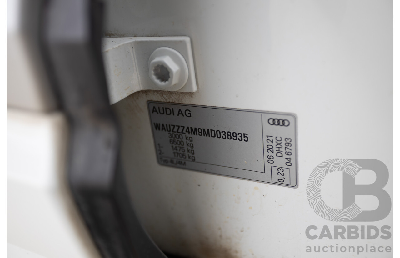 8/2021 Audi Q7 45 TDI Quattro MHEV (AWD) 4M MY22 4D Wagon Pure White Turbo Diesel 3.0L 7 seater - Mild Hybrid