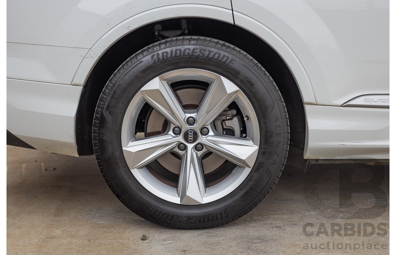8/2021 Audi Q7 45 TDI Quattro MHEV (AWD) 4M MY22 4D Wagon Pure White Turbo Diesel 3.0L 7 seater - Mild Hybrid