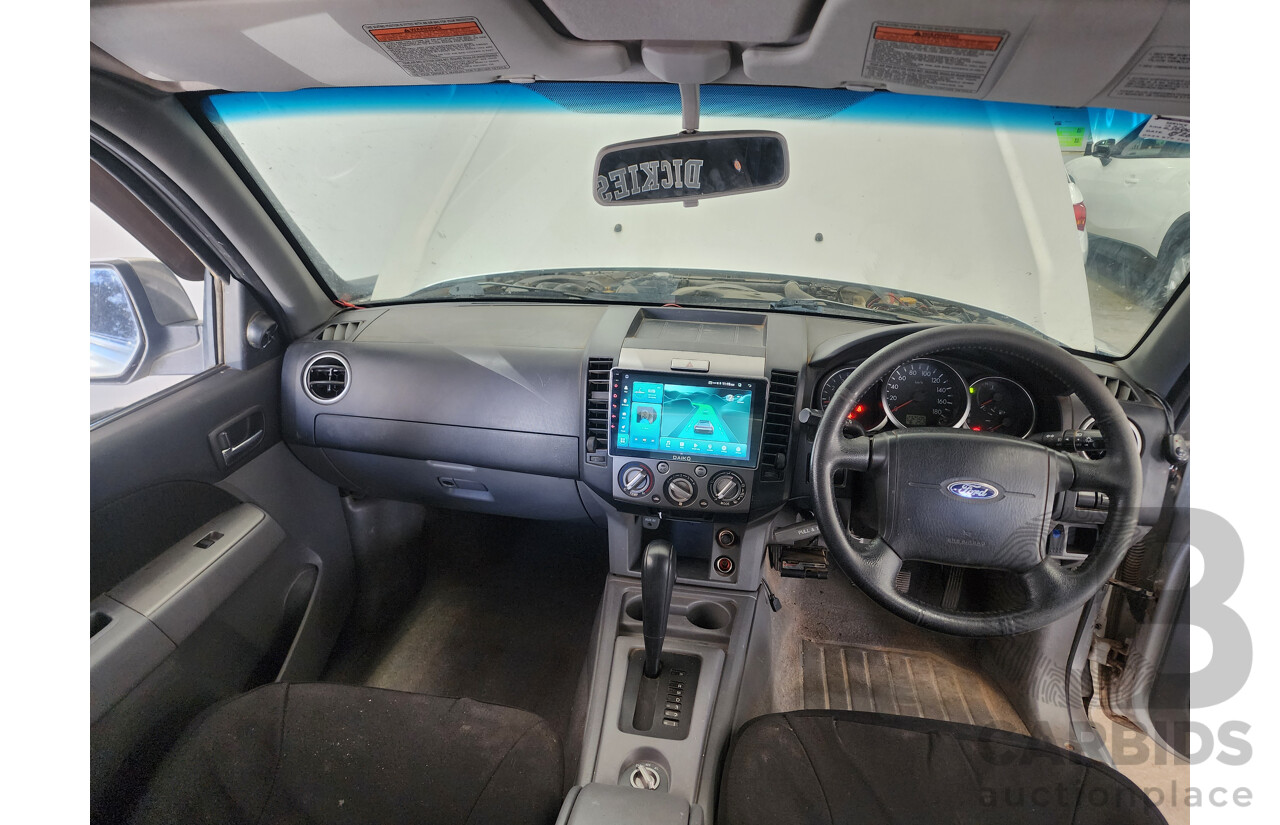 5/2010 Ford Ranger XLT (4x4) PK Dual Cab P/Up Silver 3.0L