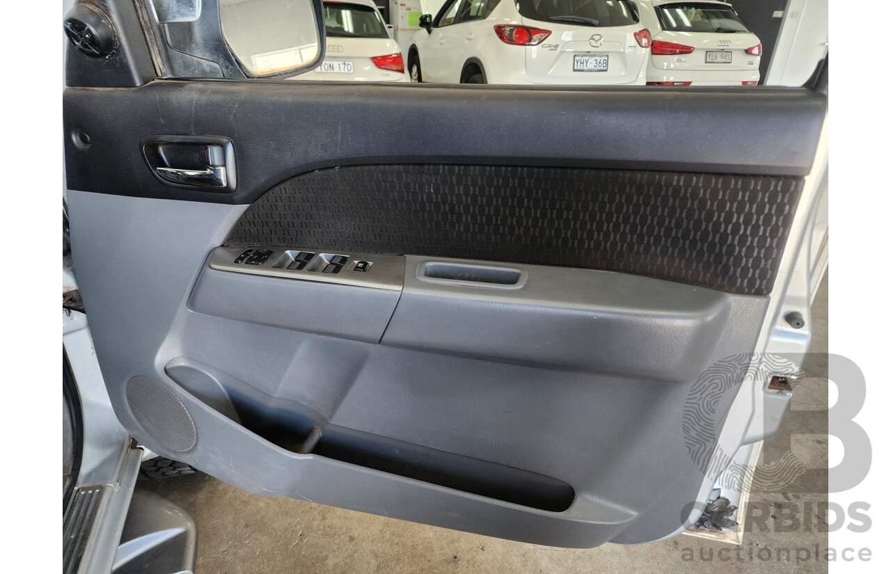 5/2010 Ford Ranger XLT (4x4) PK Dual Cab P/Up Silver 3.0L