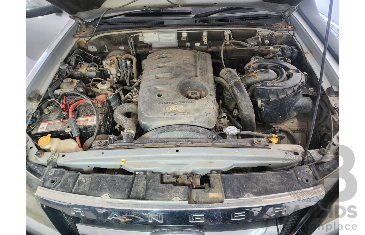 5/2010 Ford Ranger XLT (4x4) PK Dual Cab P/Up Silver 3.0L