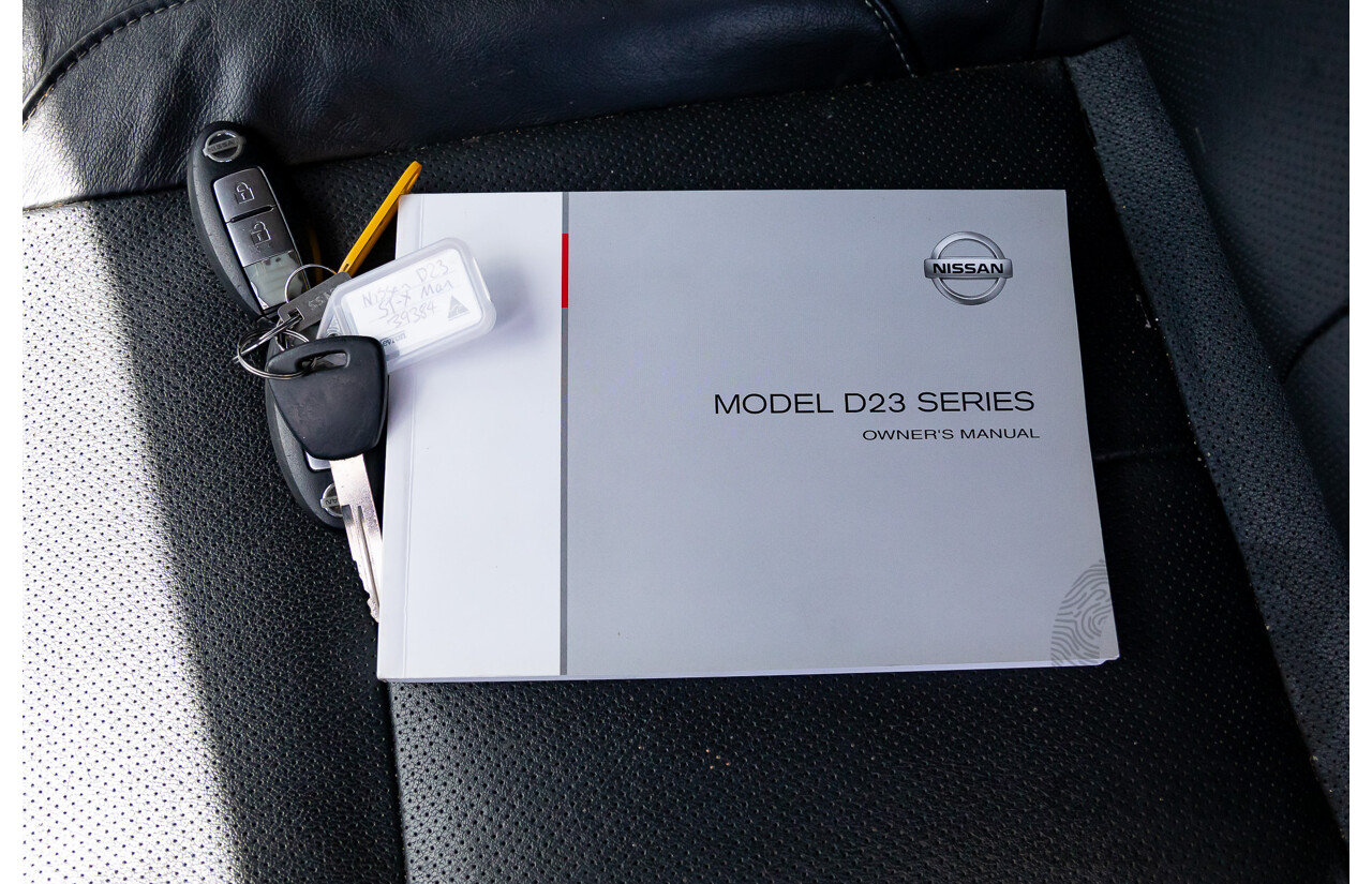 06/2017 Nissan Navara ST-X (4x4) D23 Series II Dual Cab Utility Cosmic Black Metallic Turbo Diesel 2.3L