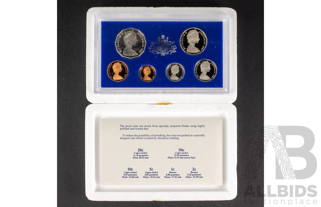 Australian RAM 1981 Six Proof Coin Set