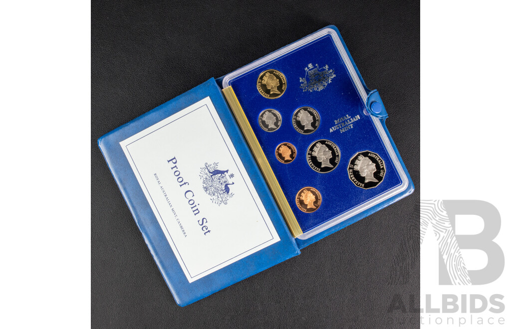 Australian RAM 1985 Seven Proof Coin Set