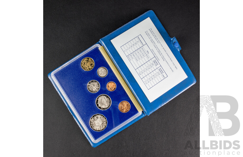 Australian RAM 1985 Seven Proof Coin Set