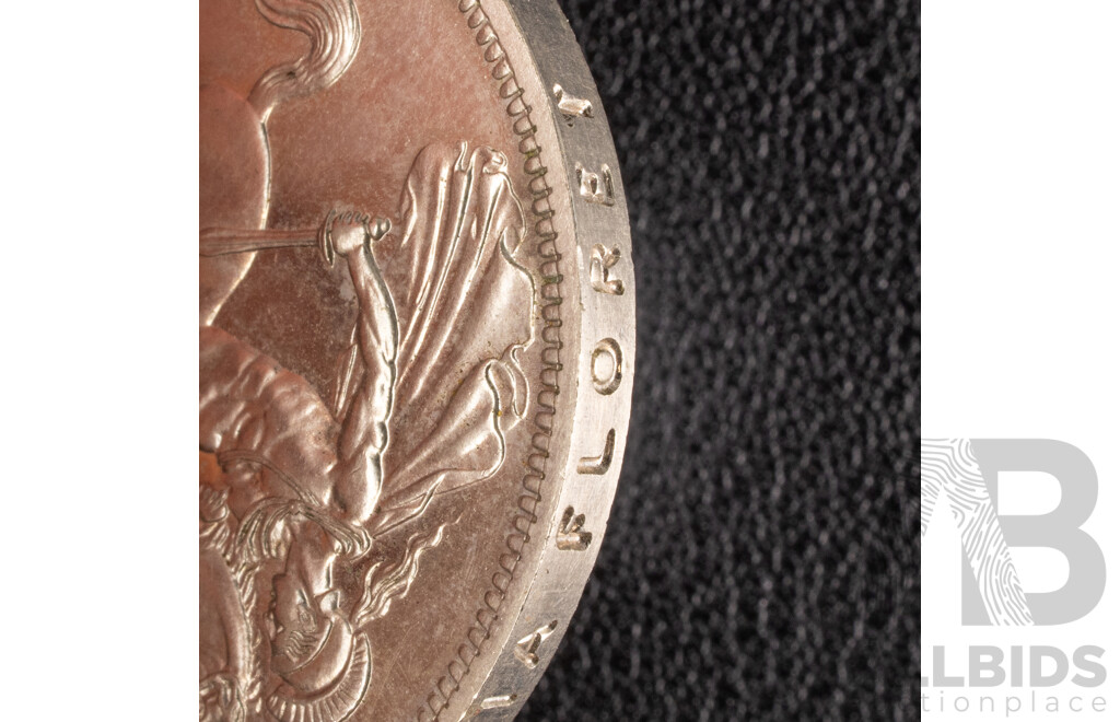 Great Britain 1951 UNC Crown, Festival of Britain with Inscription to Edge