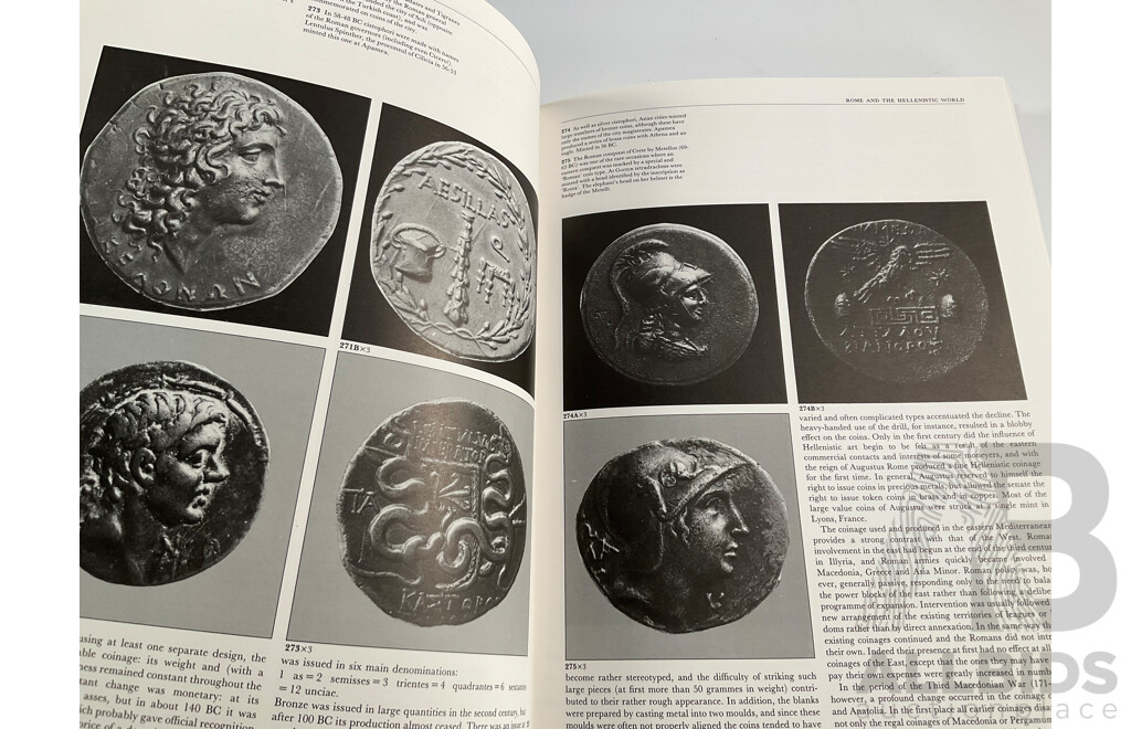 Four Books Relating to the Study of Coins Including Coins, an Illustrated Survey 650BC to the Present Day, Renniks Coin and Banknote Guide and Australian Coin and Banknote Values, Standard Catalogue of World Coins