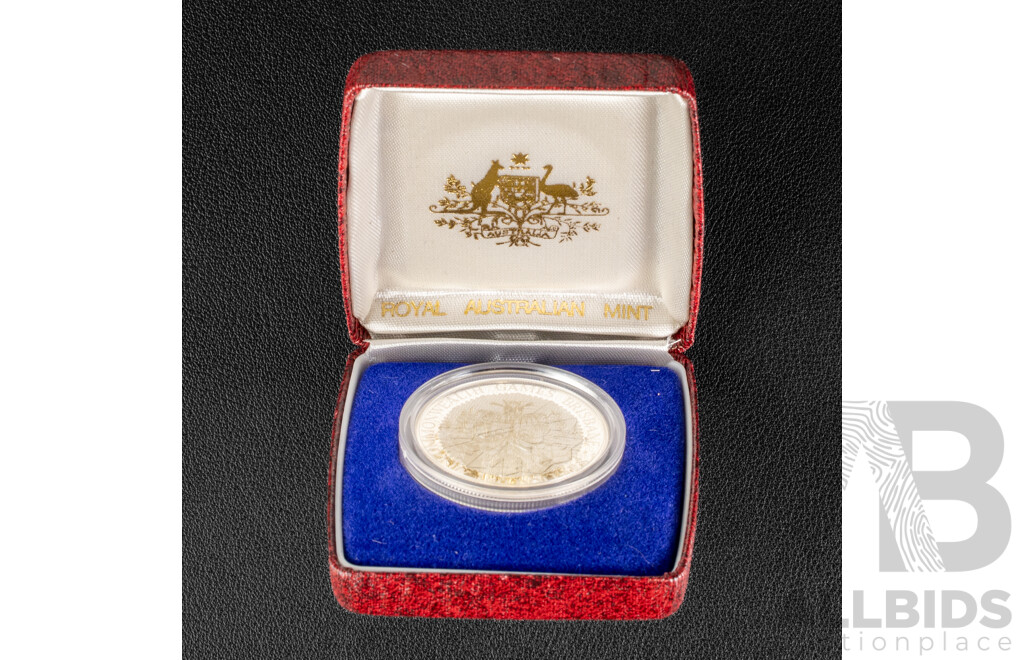 Australian RAM 1982 Silver Proof Ten Dollar Coin, Commonwealth Games .925