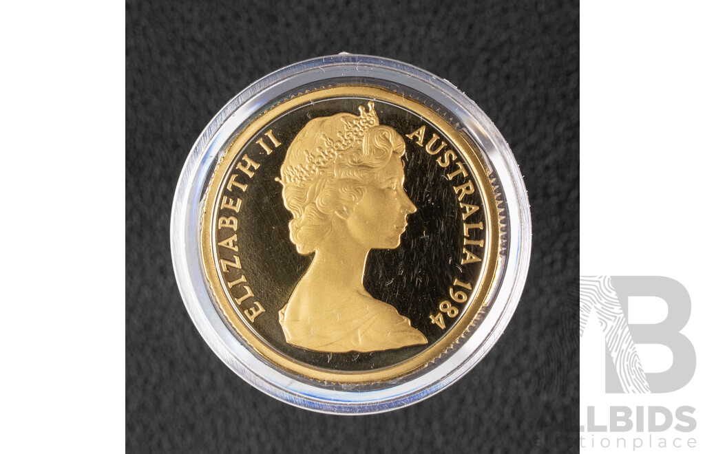 Australian RAM 1984 Proof One Dollar Coin, First Year Issue