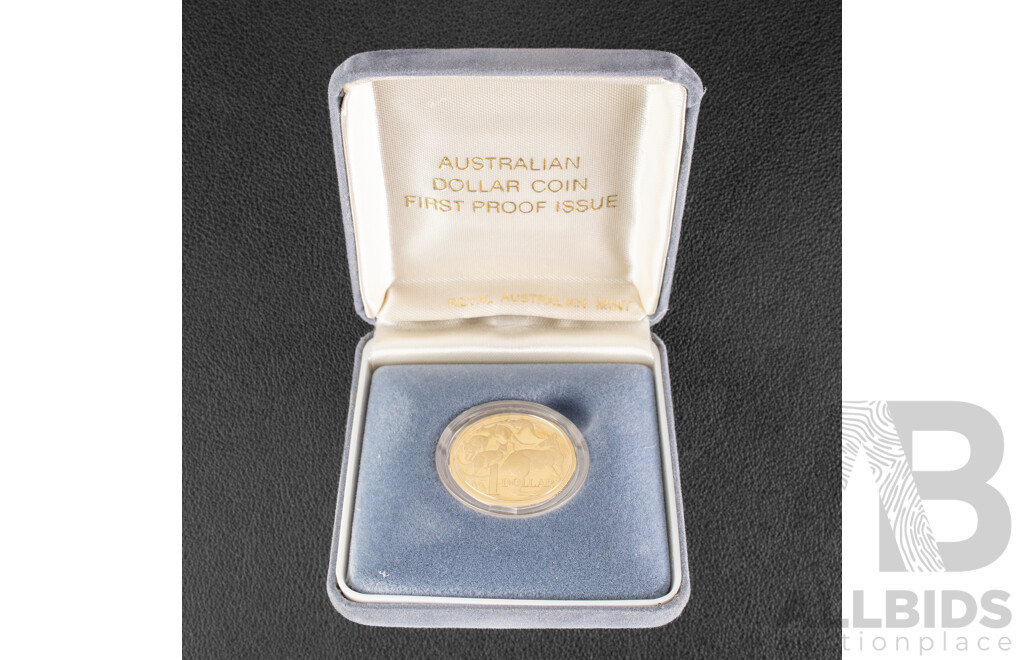 Australian RAM 1984 Proof One Dollar Coin, First Year Issue