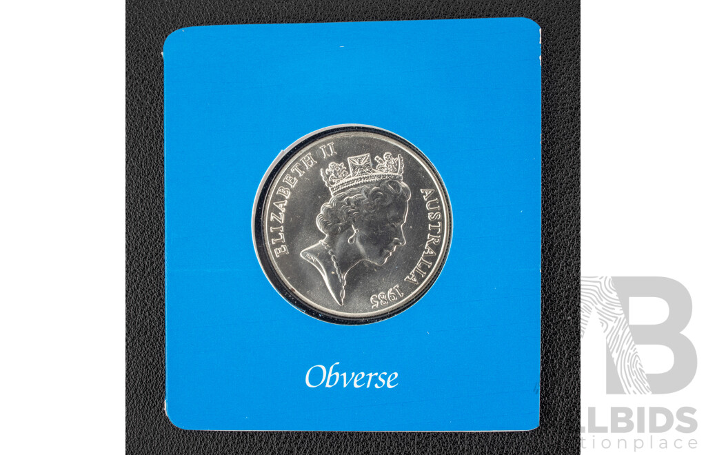 Australian RAM 1985 Silver Ten Dollar Coin, State Series Victoria .925