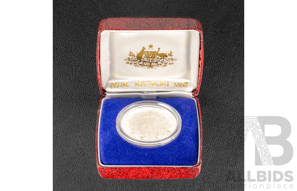 Australian RAM 1982 Silver Proof Ten Dollar Coin, Commonwealth Games .925